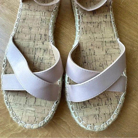 Journee Collection Lyddia Espadrille Sandal, Blush/Light Pink, Size 10M - Picture 4 of 14